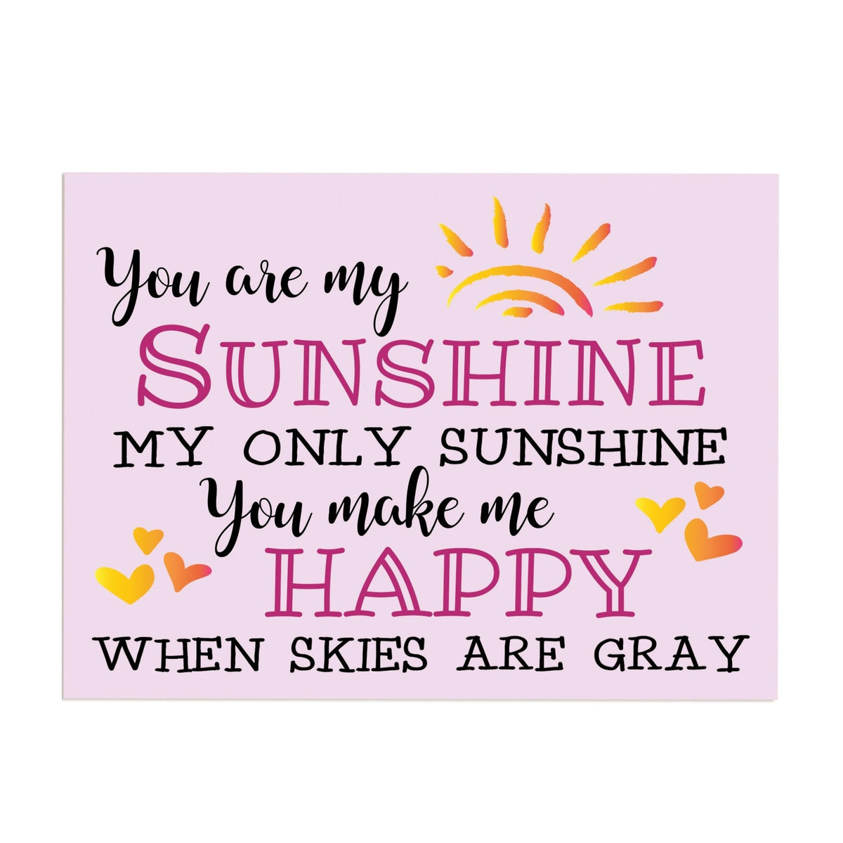 Children’s Wall Decor Sign Gift for Girls - LifeSong Milestones