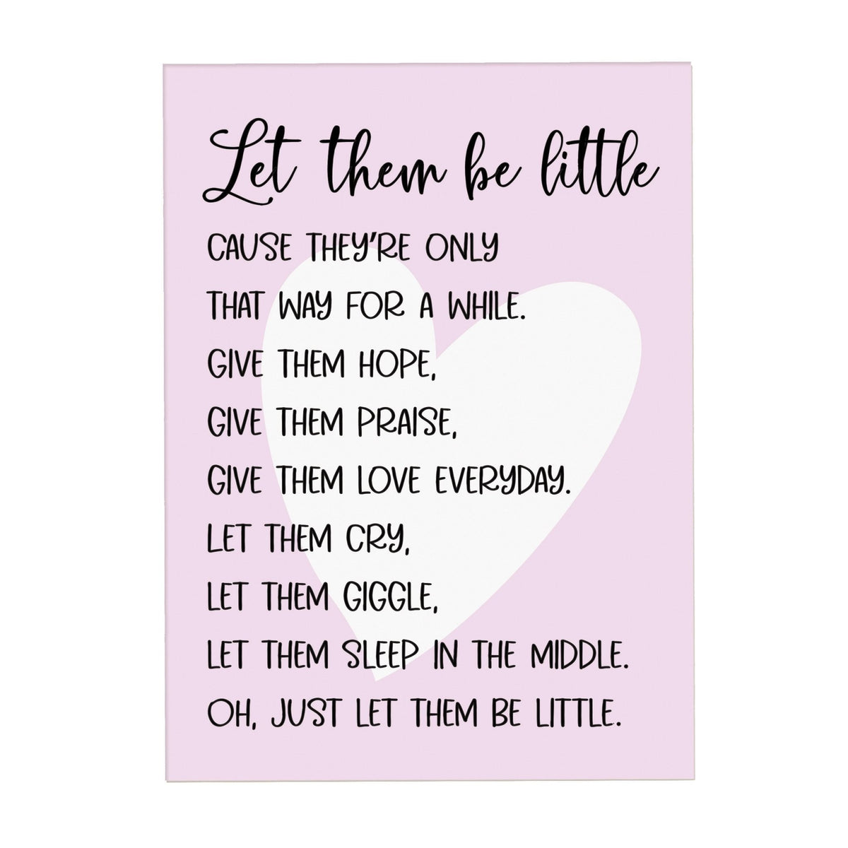 Children’s Wall Decor Sign Gift for Girls - LifeSong Milestones