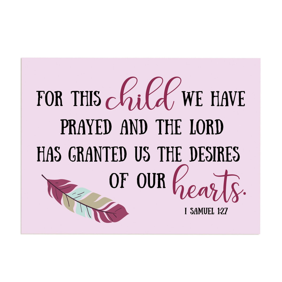 Children’s Wall Decor Sign Gift for Girls - LifeSong Milestones