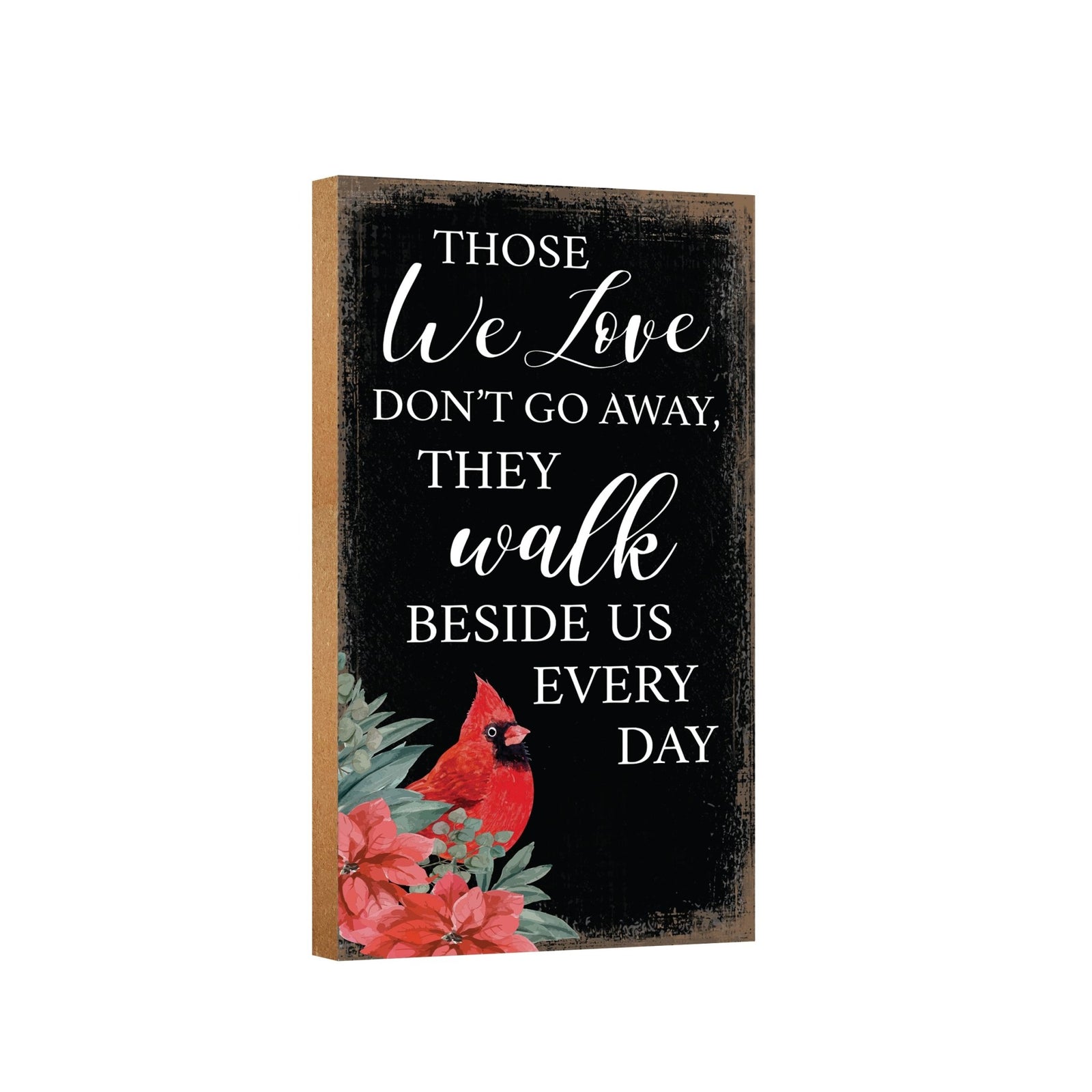 LifeSong Milestones Christmas Memorial Wooden Wall Plaque for Home Decor