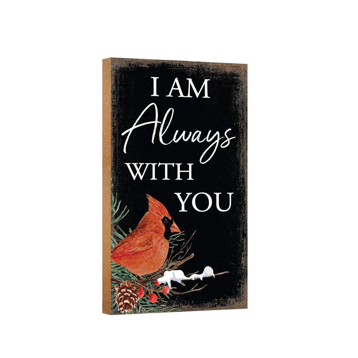 Wooden memorial plaque - a thoughtful gift for loss of a loved one.