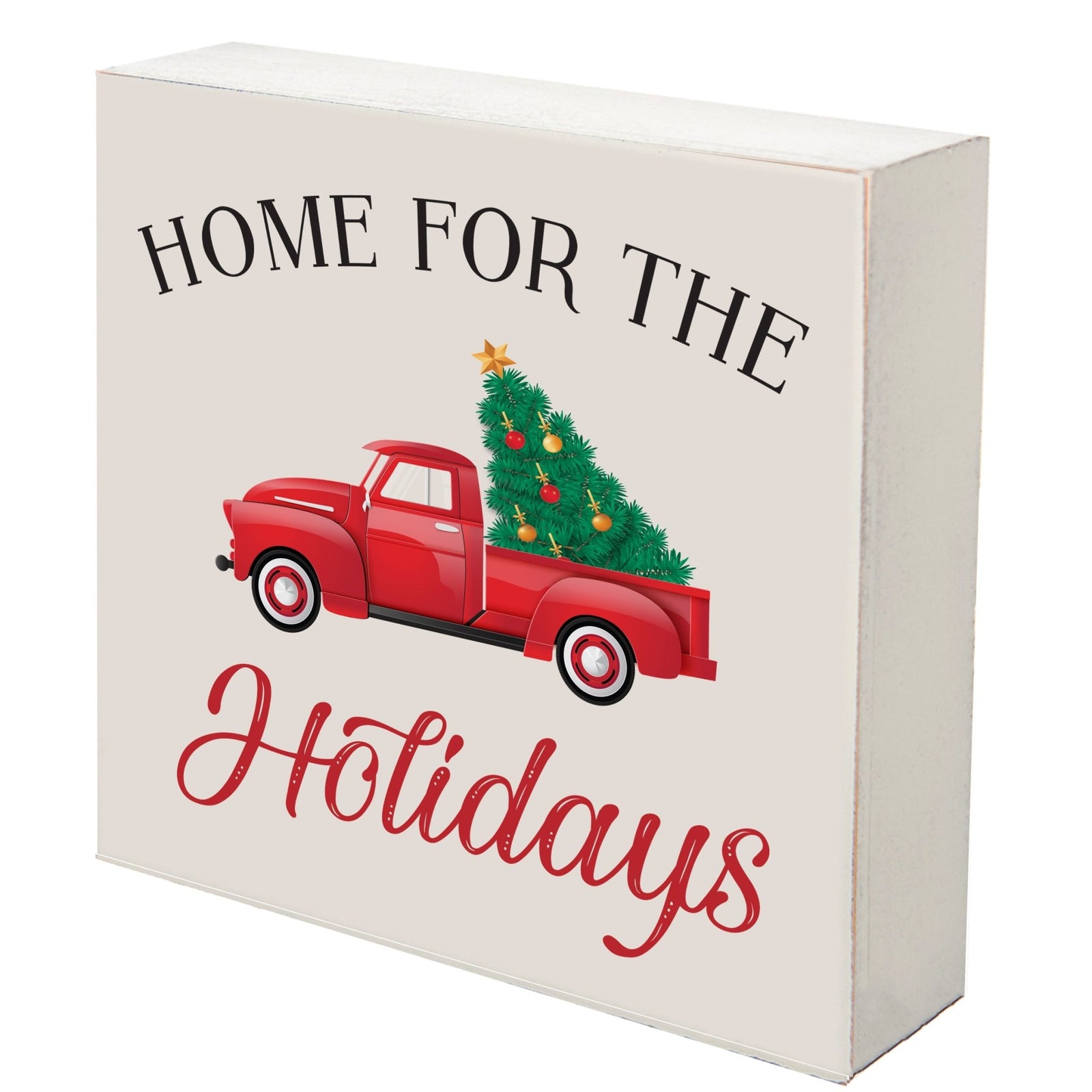 Christmas Shelf Décor - Home For The Holidays - LifeSong Milestones