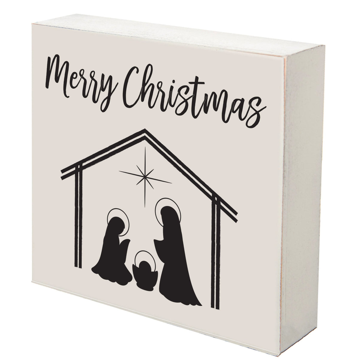 Christmas Shelf Décor - Nativity Scene - LifeSong Milestones