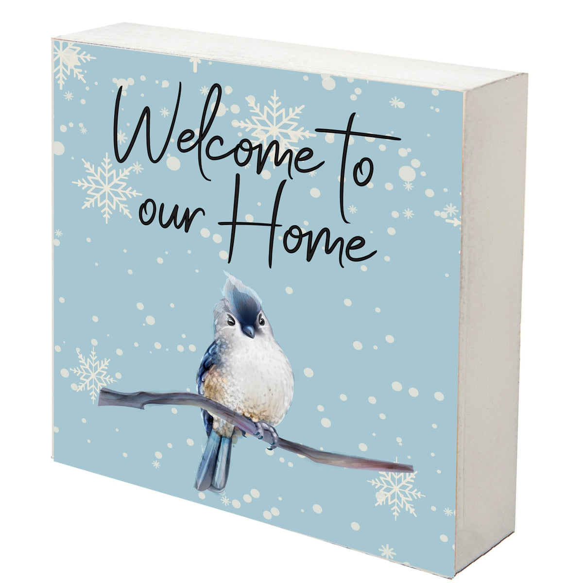 Christmas Shelf Décor - Welcome To Our Home - LifeSong Milestones