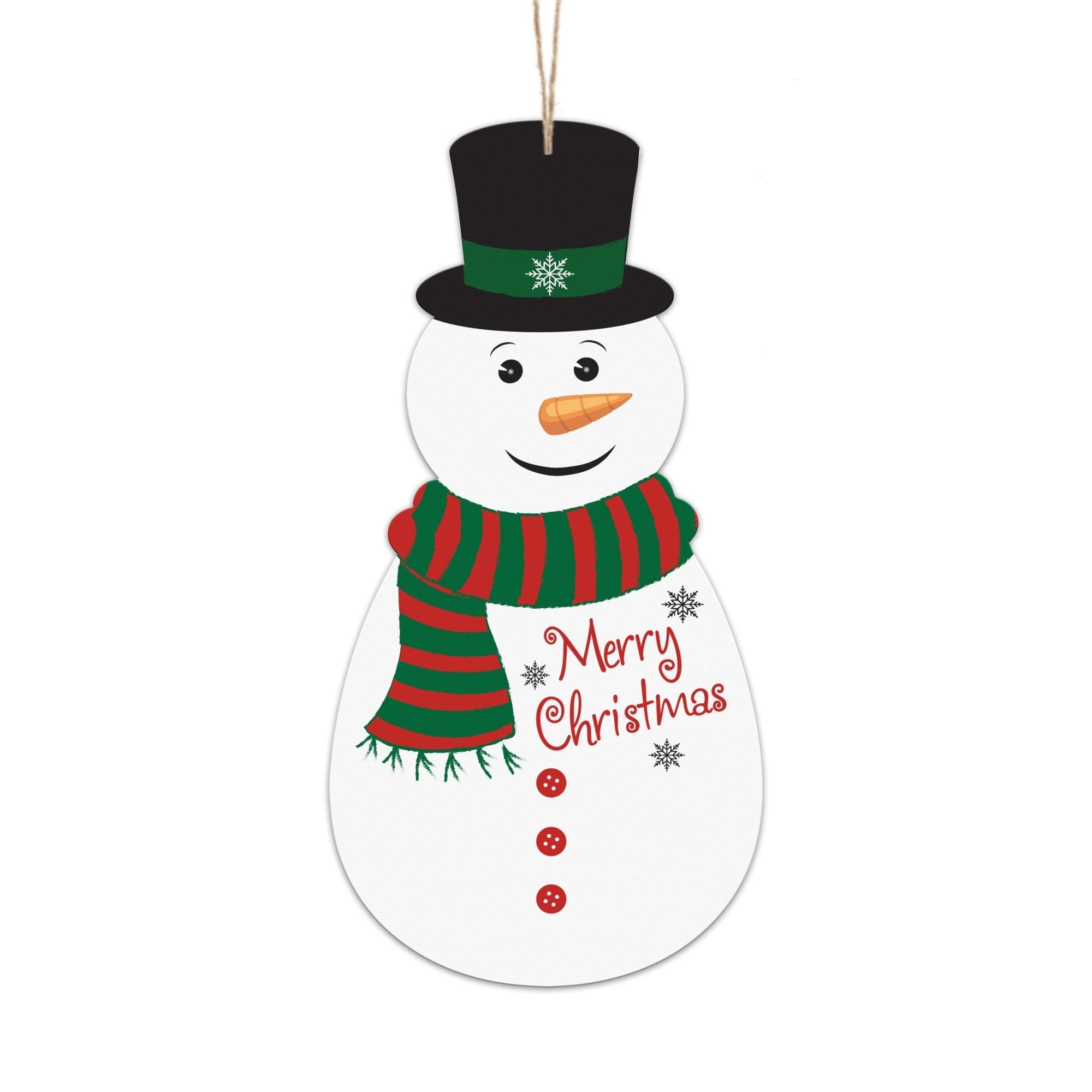 Christmas Snowman Ornaments With Different Sayings - LifeSong Milestones