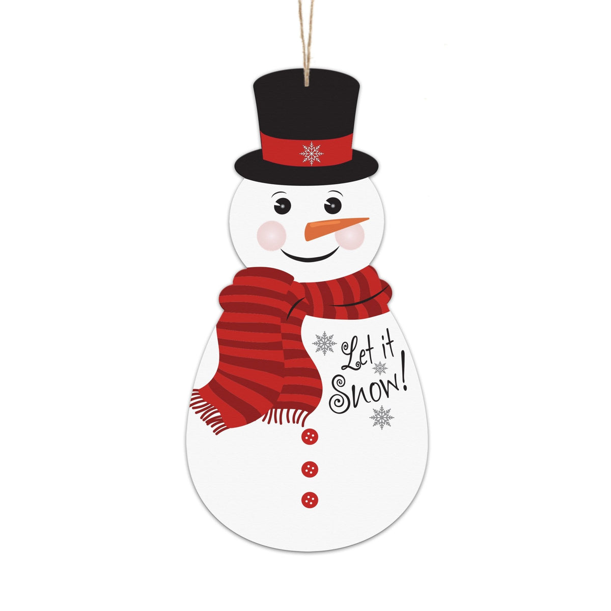 Christmas Snowman Ornaments With Different Sayings - LifeSong Milestones