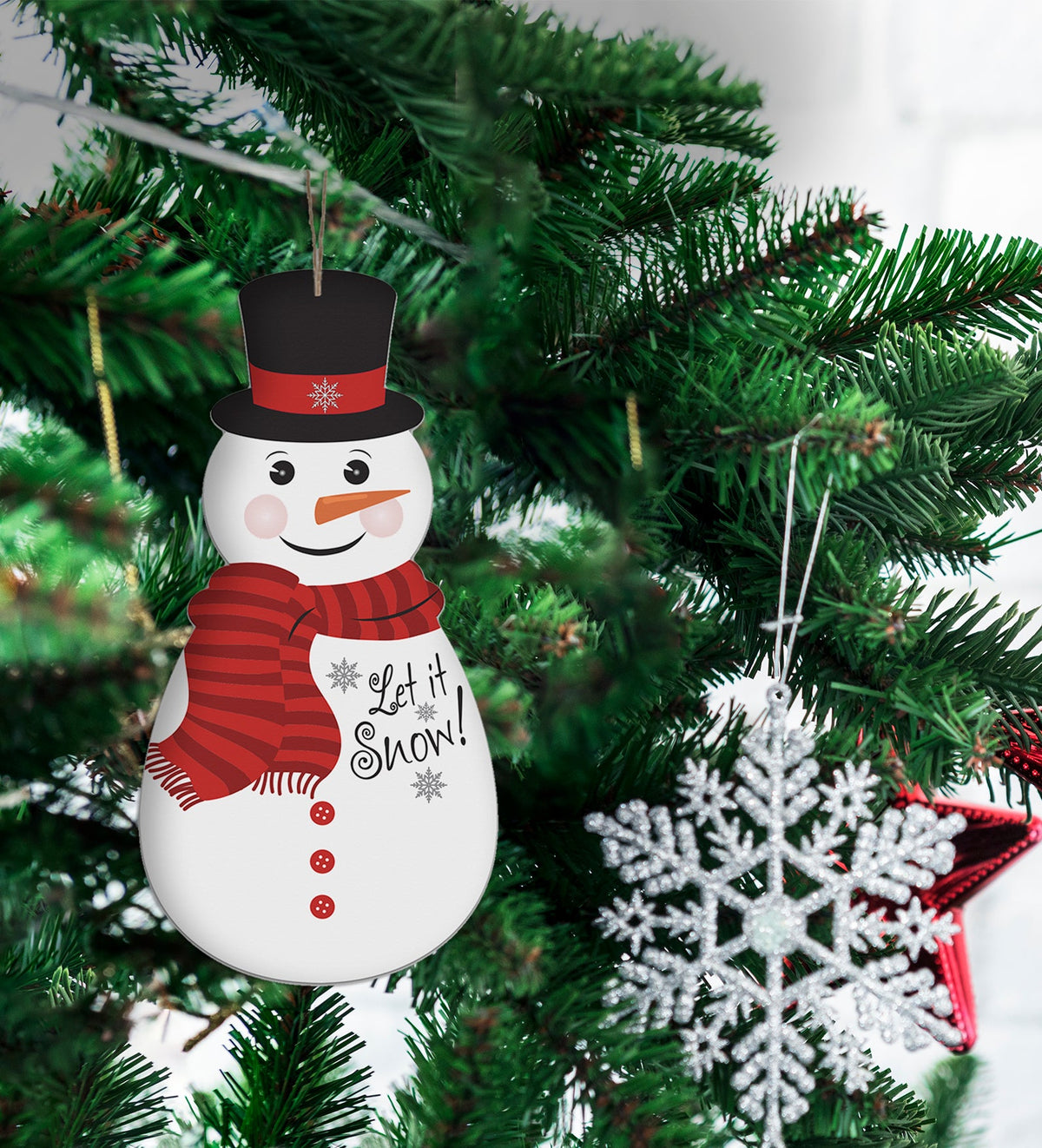 Christmas Snowman Ornaments With Different Sayings - LifeSong Milestones