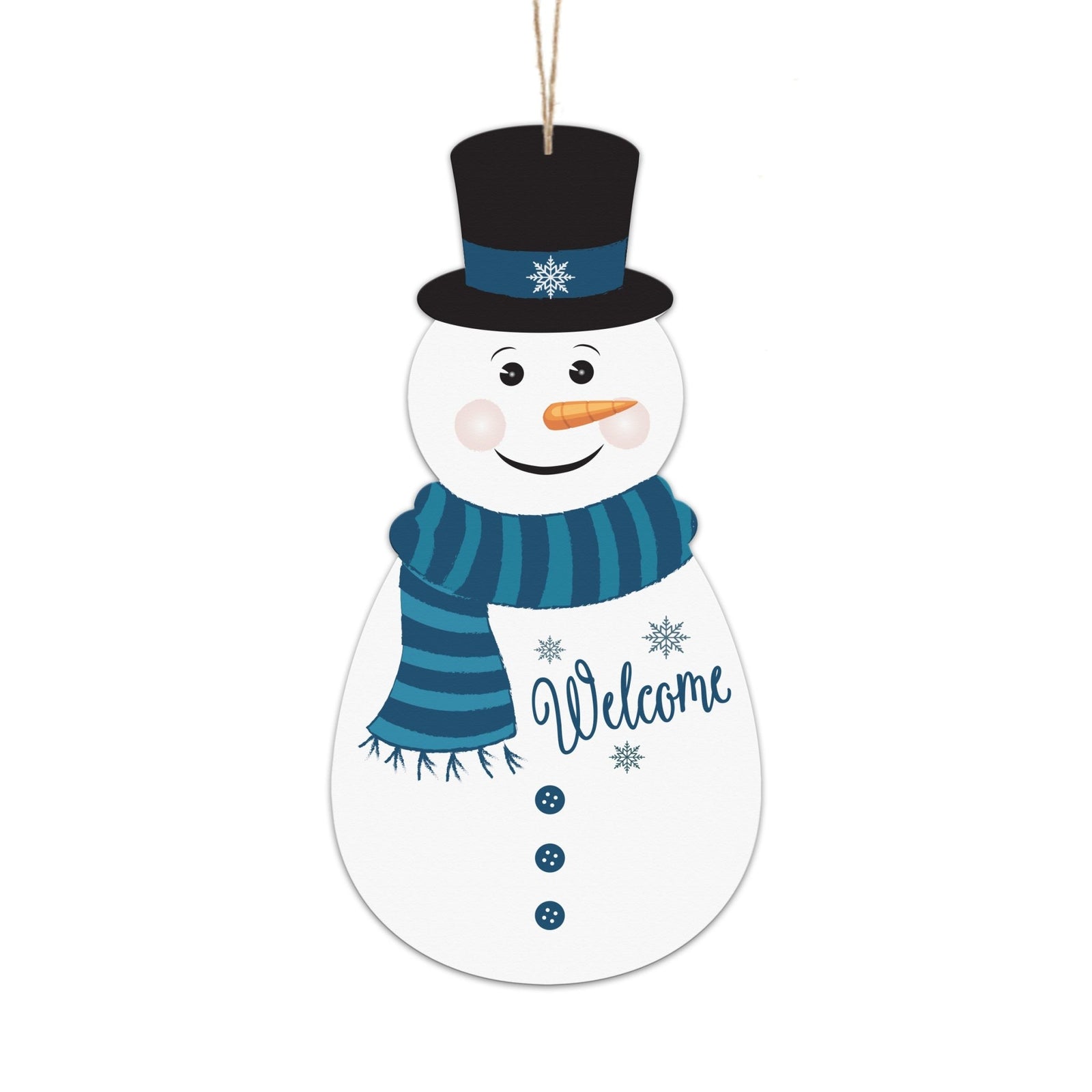 Christmas Snowman Ornaments With Different Sayings - LifeSong Milestones