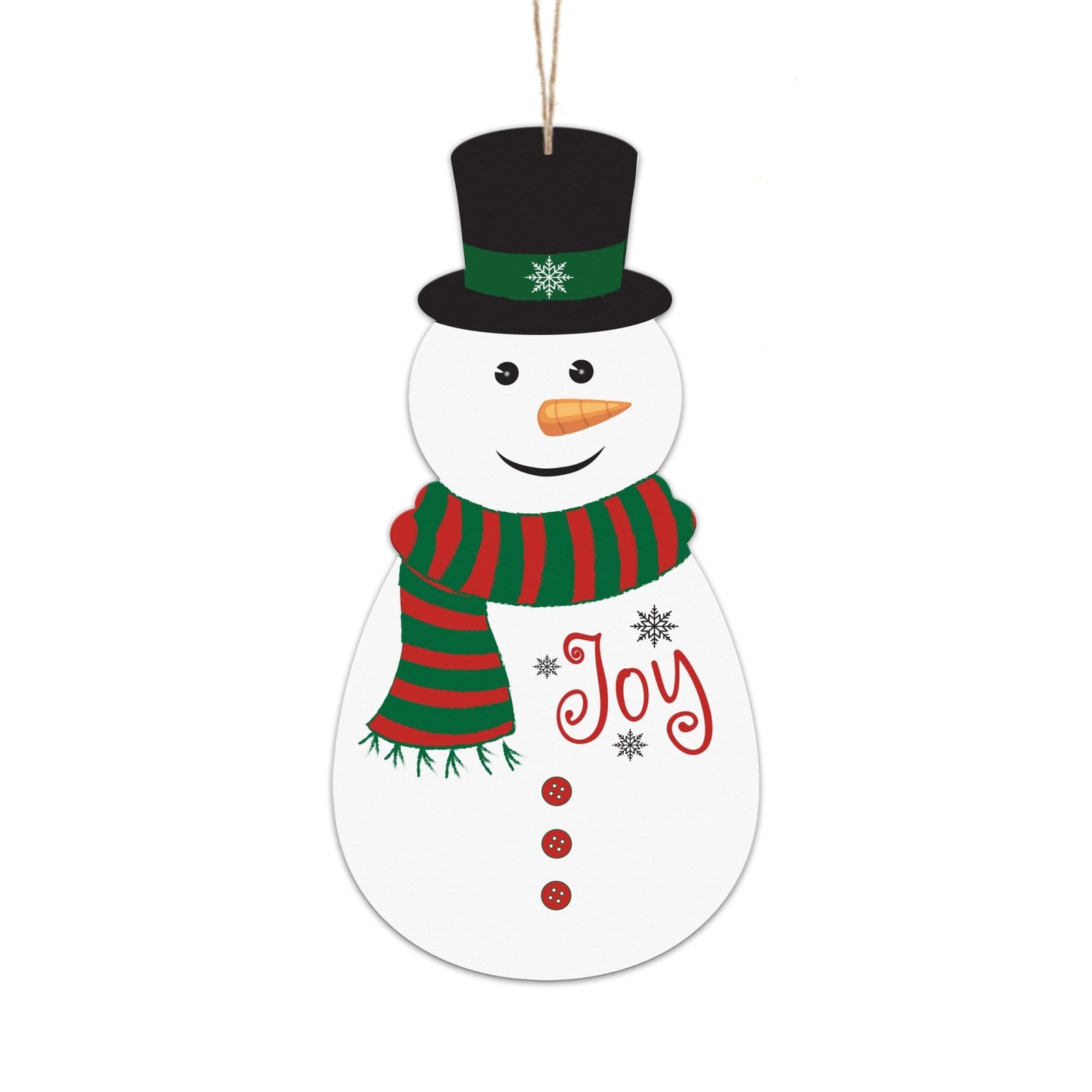Christmas Snowman Ornaments With Different Sayings - LifeSong Milestones