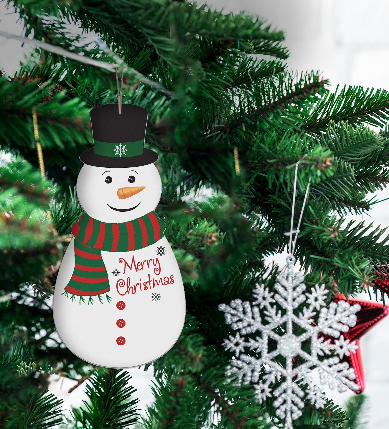 Christmas Snowman Ornaments With Different Sayings - LifeSong Milestones