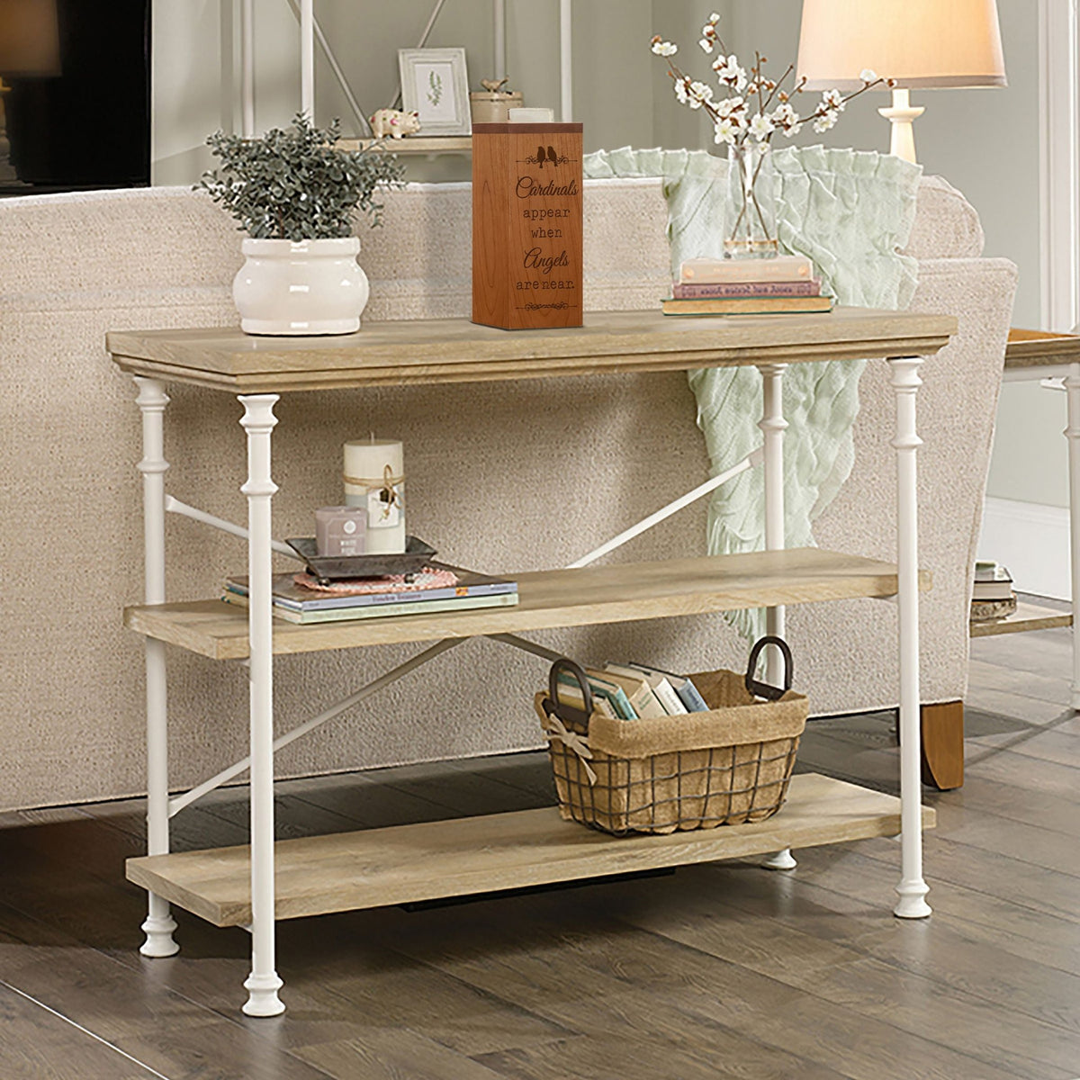 Cozy Cardinal Memorial Vertical Urns With Single Candle Holder For Human Ashes - Cardinals Appear - LifeSong Milestones