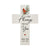 Custom Christmas Cardinal Memorial Wall Cross - I Am Always - LifeSong Milestones