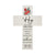 Custom Christmas Memorial Wall Cross - A Hug Sent (Cardinal) - LifeSong Milestones