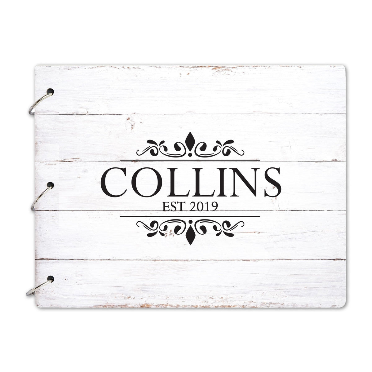 Custom Digitally Printed 3 Ring Wedding Photo Album 8.5” x 11” - LifeSong Milestones