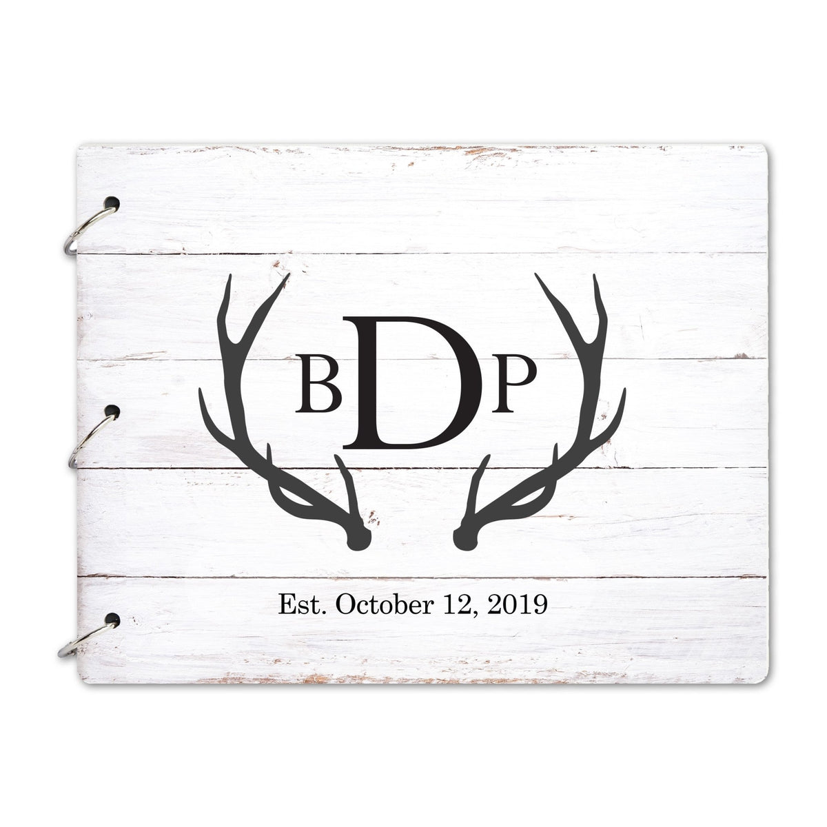 Custom Digitally Printed 3 Ring Wedding Photo Album 8.5” x 11” - LifeSong Milestones