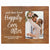 Custom Digitally Printed Wedding Photo Frame Holds 4x6 Photo - And They Lived Happily Ever After - LifeSong Milestones
