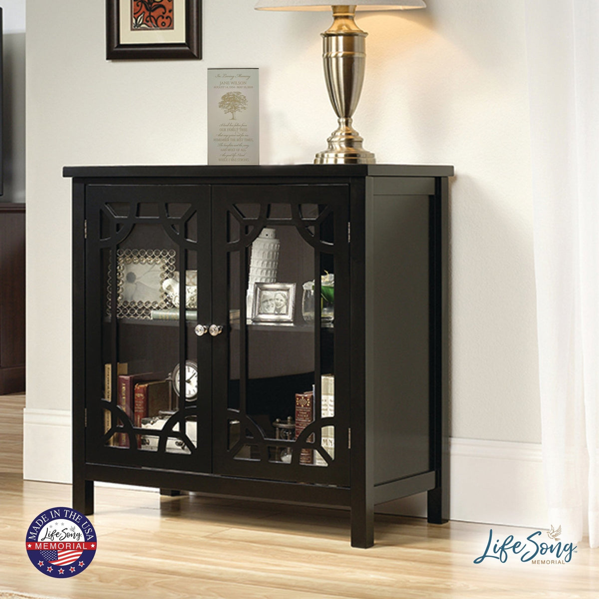 Custom Funeral Wooden Keepsake Urn Box for Cherished Memories