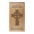 Custom Engraved Memorial Cremation Keepsake Urn Box Holds 100 Cu Inches Of Human Ashes In Loving Cross (Irish Cross) - LifeSong Milestones