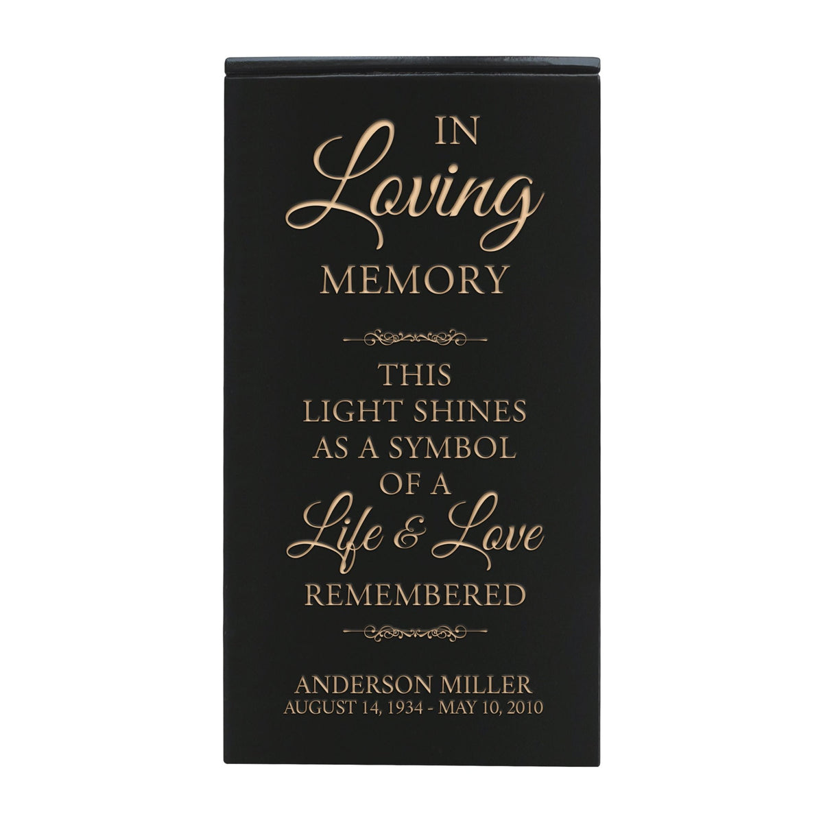 Custom Memorial Handcrafted Wooden Keepsake Urn Box