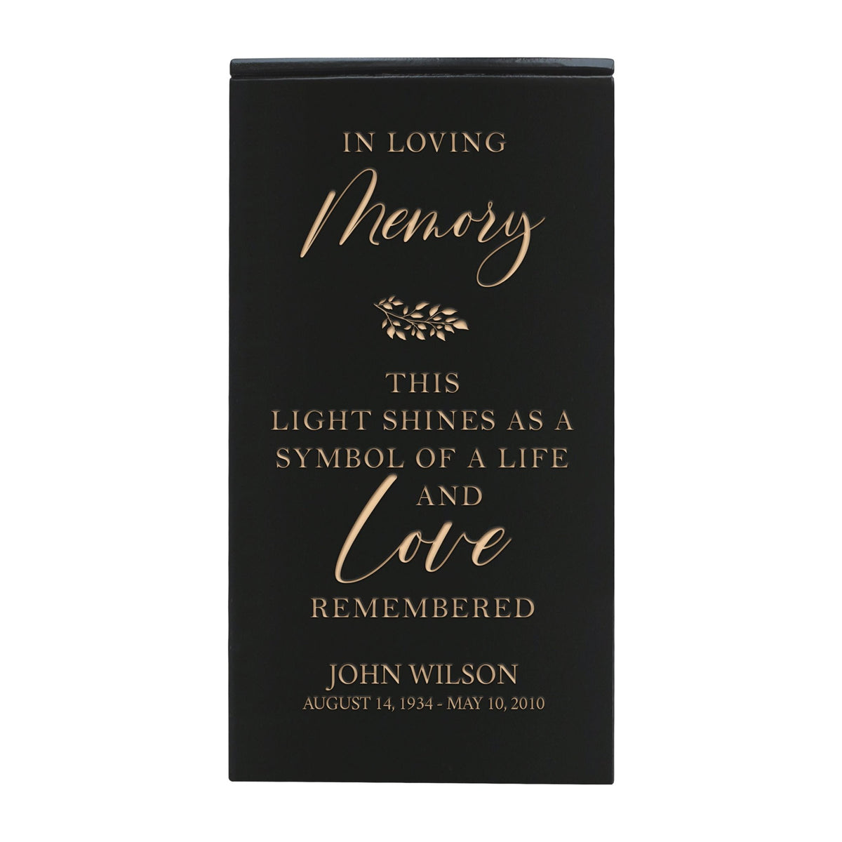 Custom Memorial Handcrafted Wooden Keepsake Urn Box