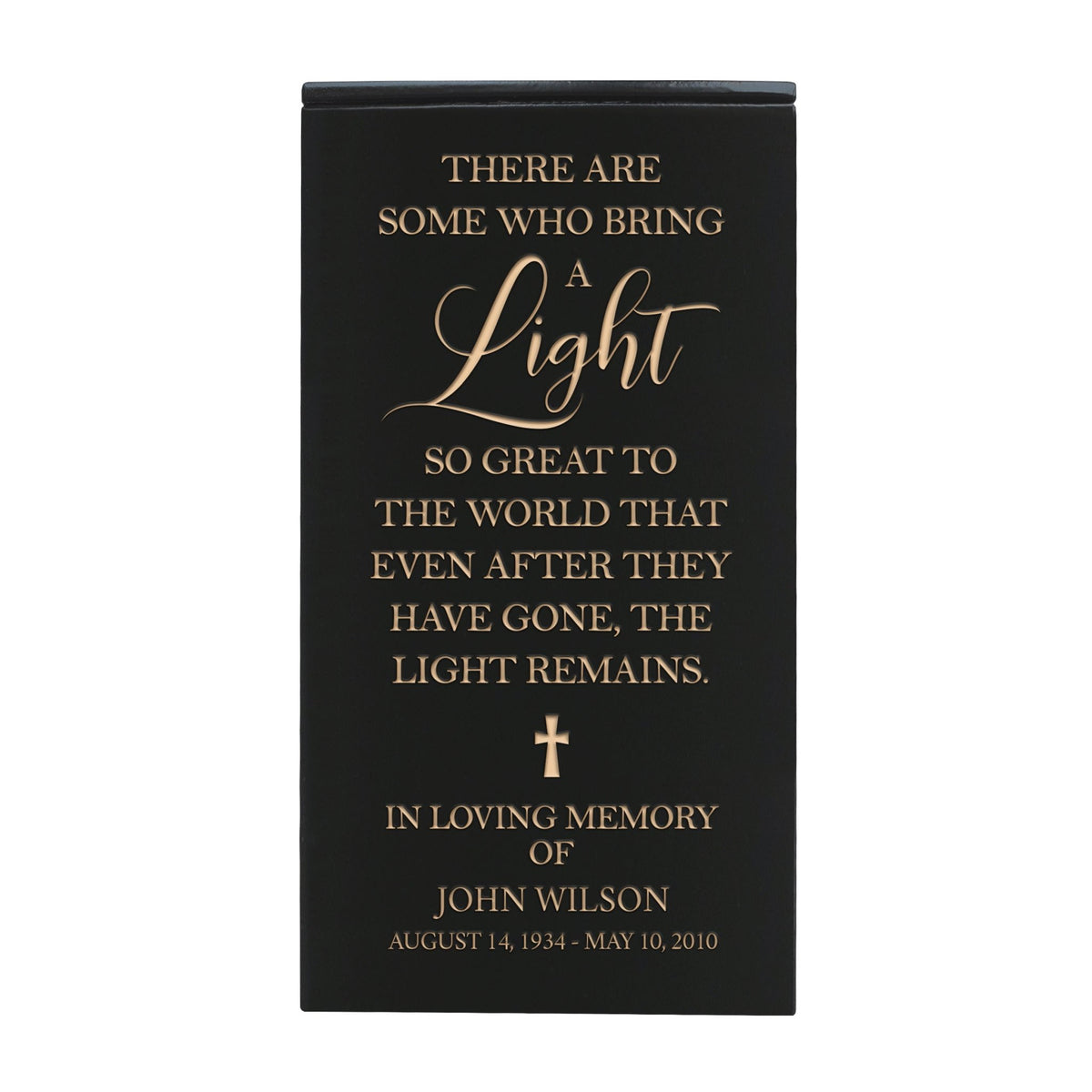 Elegant Engraved Wooden Keepsake Urn Box for Treasured Memories