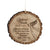 Custom Engraved Memorial Ornament for Loss of Loved One- I Love You All Dearly - LifeSong Milestones