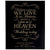 Custom Engraved Memorial Wooden Wall Plaque Little Bit Of Heaven 12x15 - LifeSong Milestones