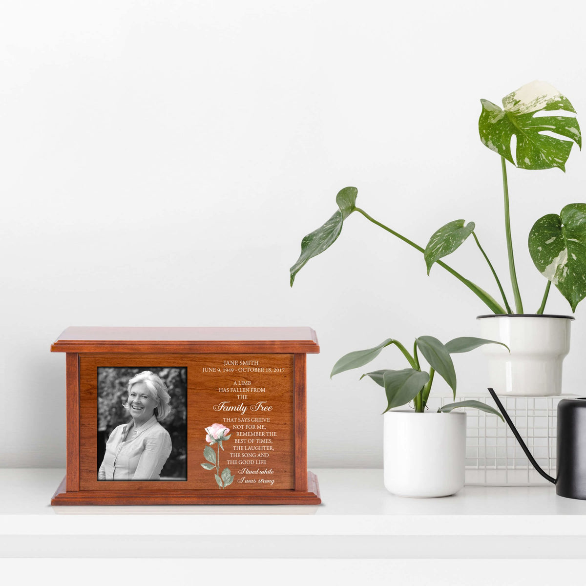 Customized Photo Cremation Urn Box for Loved Ones