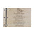 Custom Engraved Wooden Memorial Guestbook 12.375” x 8.5” x .75” The Broken Chain 2 - LifeSong Milestones