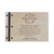 Custom Engraved Wooden Memorial Guestbook 12.375” x 8.5” x .75”- The Broken Chain - LifeSong Milestones