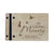 Custom Engraved Wooden Memorial Guestbook 9.375” x 6” x .75” In Loving Memory - LifeSong Milestones