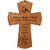 Custom Engraved Wooden Your Wings Were Ready Memorial Wall Cross 4x6in - LifeSong Milestones