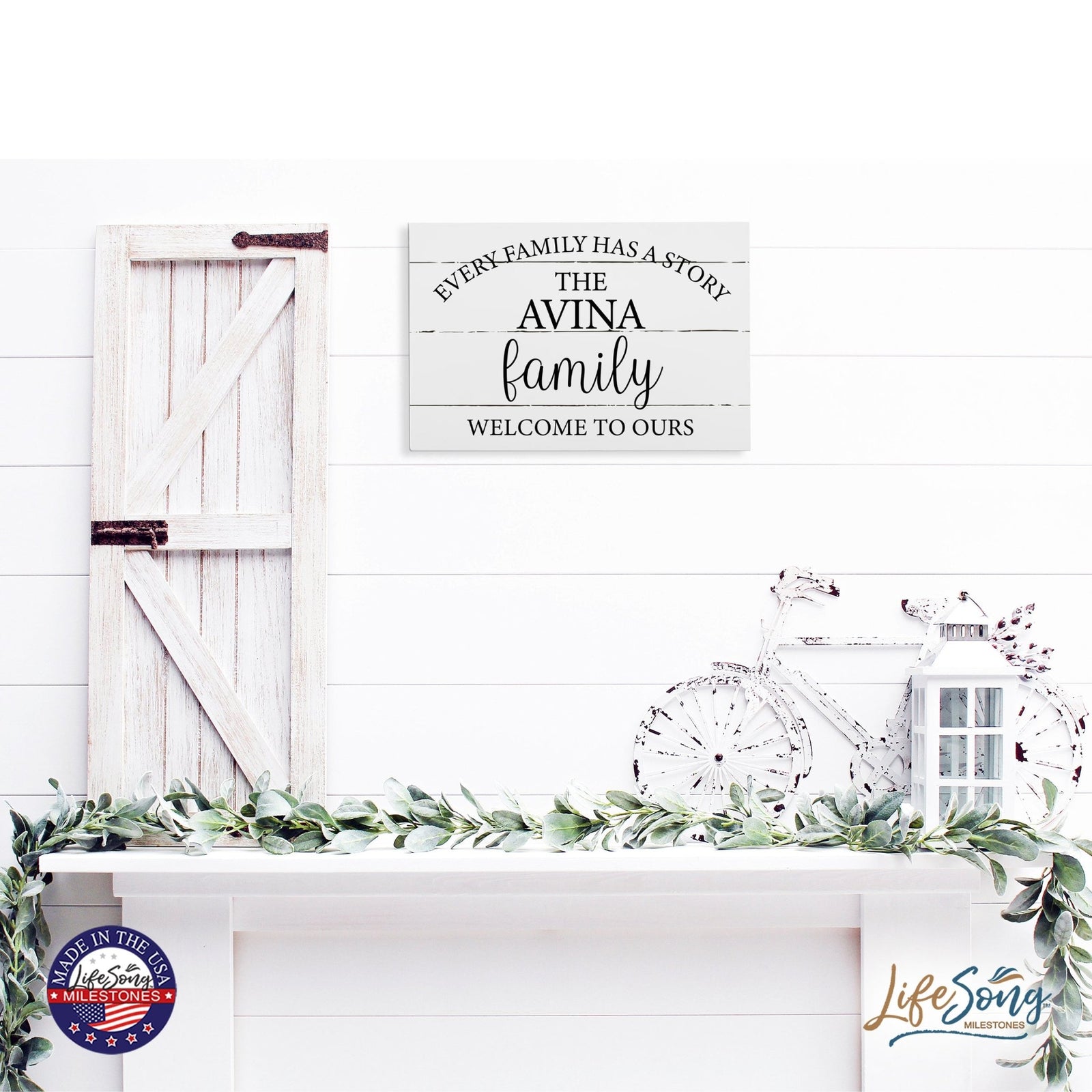 Custom Everyday Inspirational 6.8 Wall Sign - Every Family Has - LifeSong Milestones