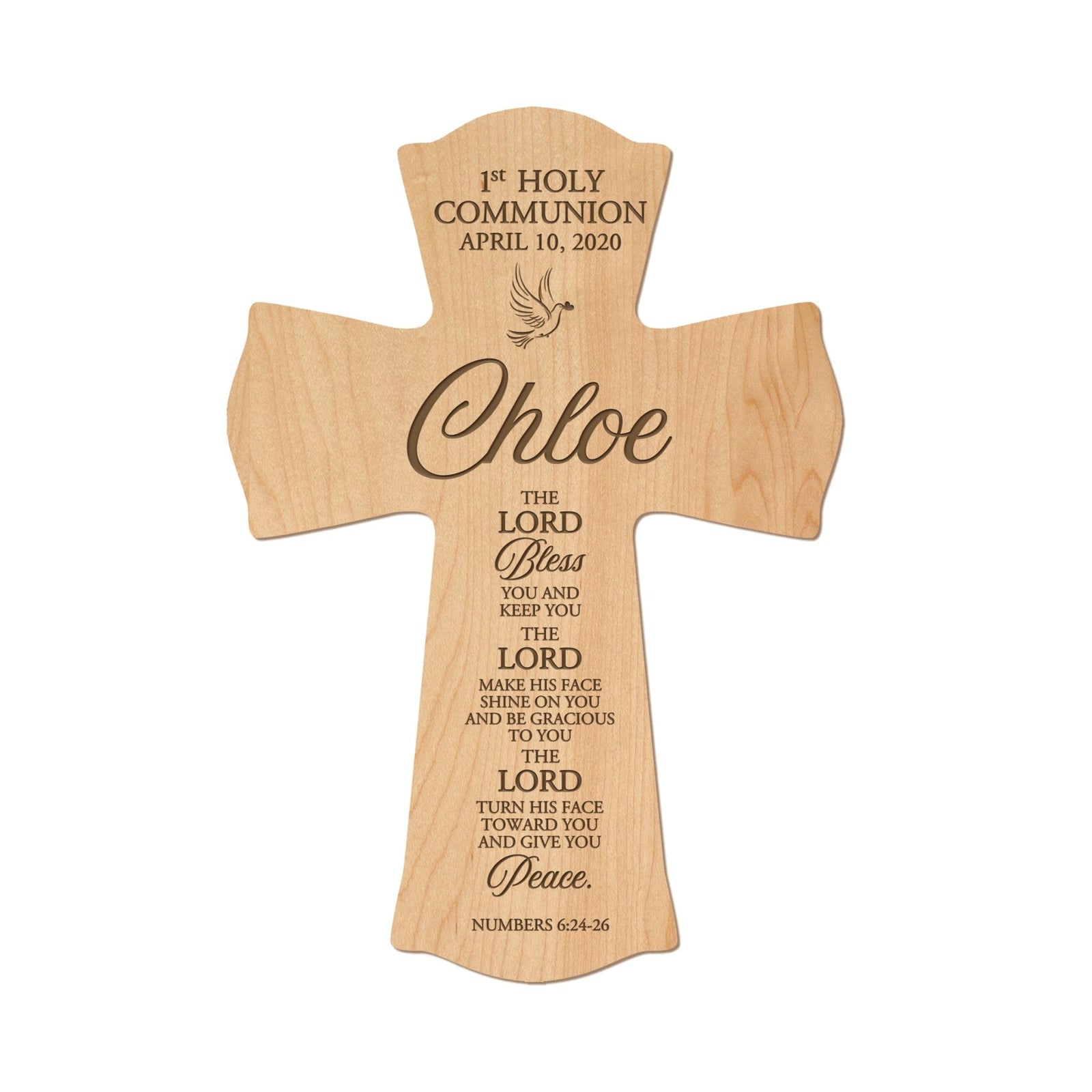 Custom First Holy Communion Wall Cross