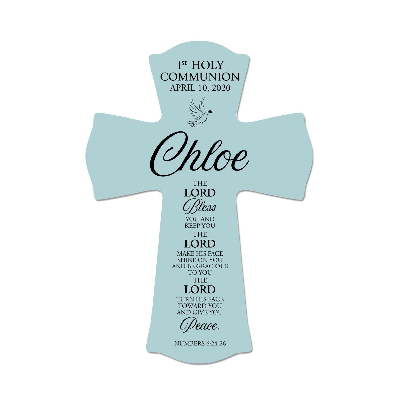Custom First Holy Communion Wall Cross
