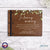 Custom Large Wooden Memorial Guestbook 13.375x10in - In Loving Memory (Cherry) - LifeSong Milestones