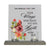 Custom Memorial Acrylic Sign with Base and Votive Candle Holder Your Wings - LifeSong Milestones
