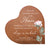 Custom Memorial Solid Wood Heart Decoration 5x5.25 Because Someone We (Cherry) - LifeSong Milestones