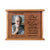 Custom Memorial Urn with Picture Frame holds 200 cu.in and 4x6 Photo Dad, If Love Could - LifeSong Milestones