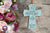 Custom Memorial Wooden Cross 4x6 I Carried You Butterfly - LifeSong Milestones