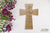 Custom Memorial Wooden Cross 7x11 Dad, If Love Could - LifeSong Milestones