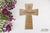 Custom Memorial Wooden Cross 7x11 Daughter, If Love Could - LifeSong Milestones