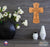 Custom Memorial Wooden Cross 8.5x11 I Carried You Dove - LifeSong Milestones