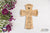 Custom Memorial Wooden Cross 8.5x11 Until We Meet Again - LifeSong Milestones