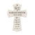 Custom Memorial Wooden Wall Cross 8”x11.25”x 0.75” - In loving Memory (HEART) - LifeSong Milestones