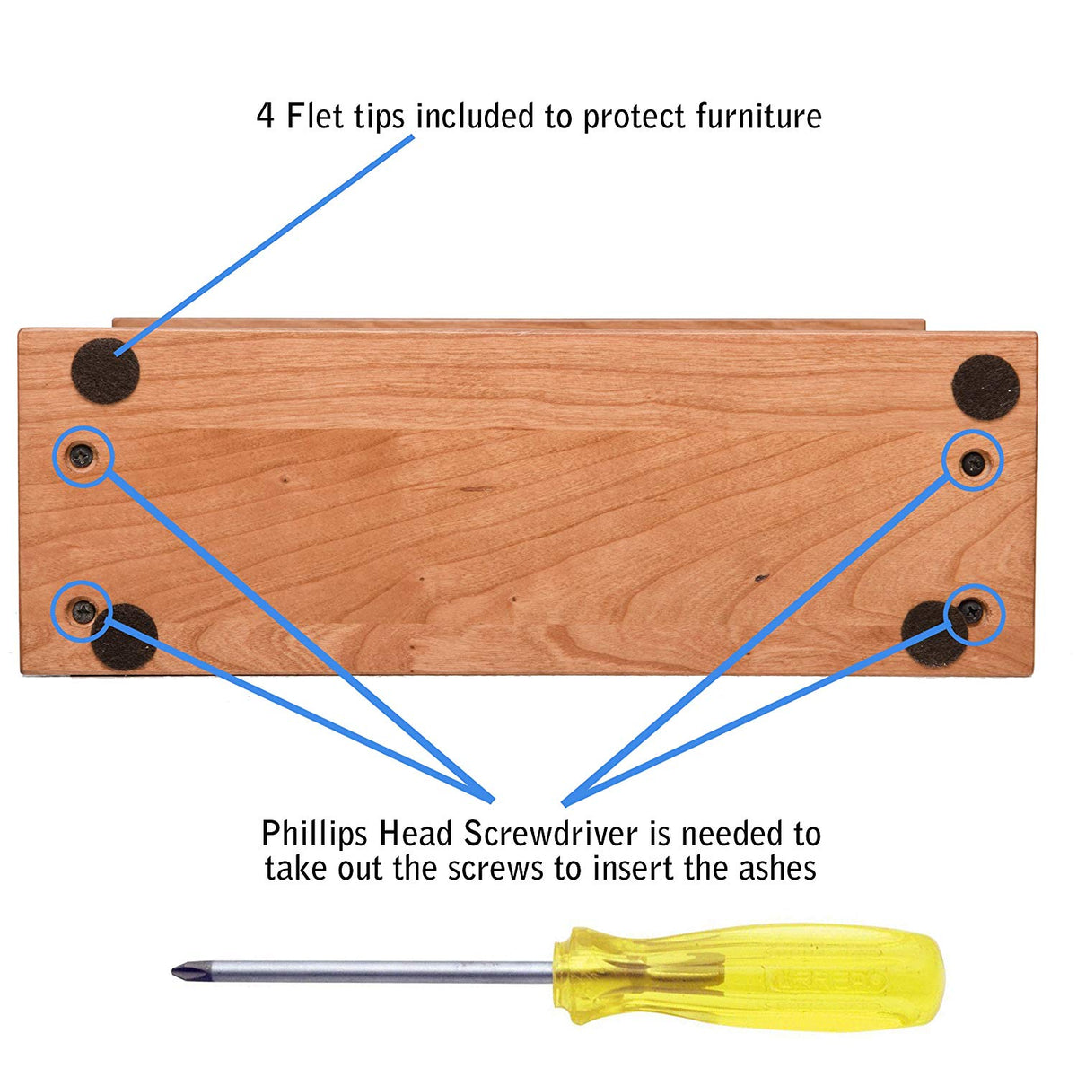 Custom Picture Memorial Keepsake Urn Box for Loving Pet - If Love Could Have Saved