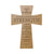 Custom Scripture Wall Cross - Be strong and courageous - Joshua 1:9 - LifeSong Milestones