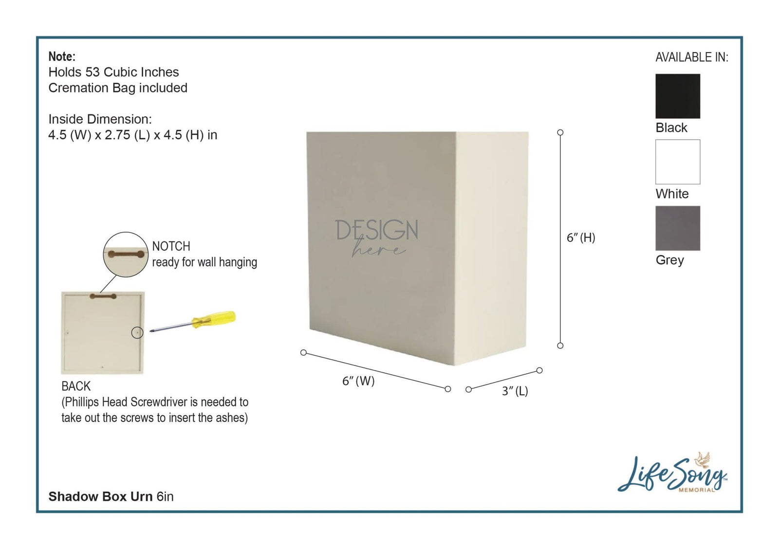 Custom Shadow Box 6x6 Those Who We Love Wooden Pet Remembrance - LifeSong Milestones