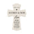 Custom Wall Cross for the Couple - Love Bears All Things - 1 Corinthians 13 - LifeSong Milestones