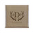 Custom Wood Engraved Wedding Photo Box - Antlers Monogram - LifeSong Milestones